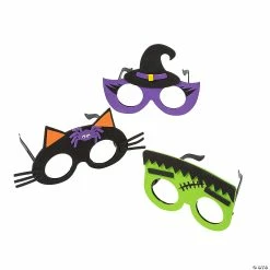Cheap 👍 Halloween Character Glasses- 12 Pc. 🌟