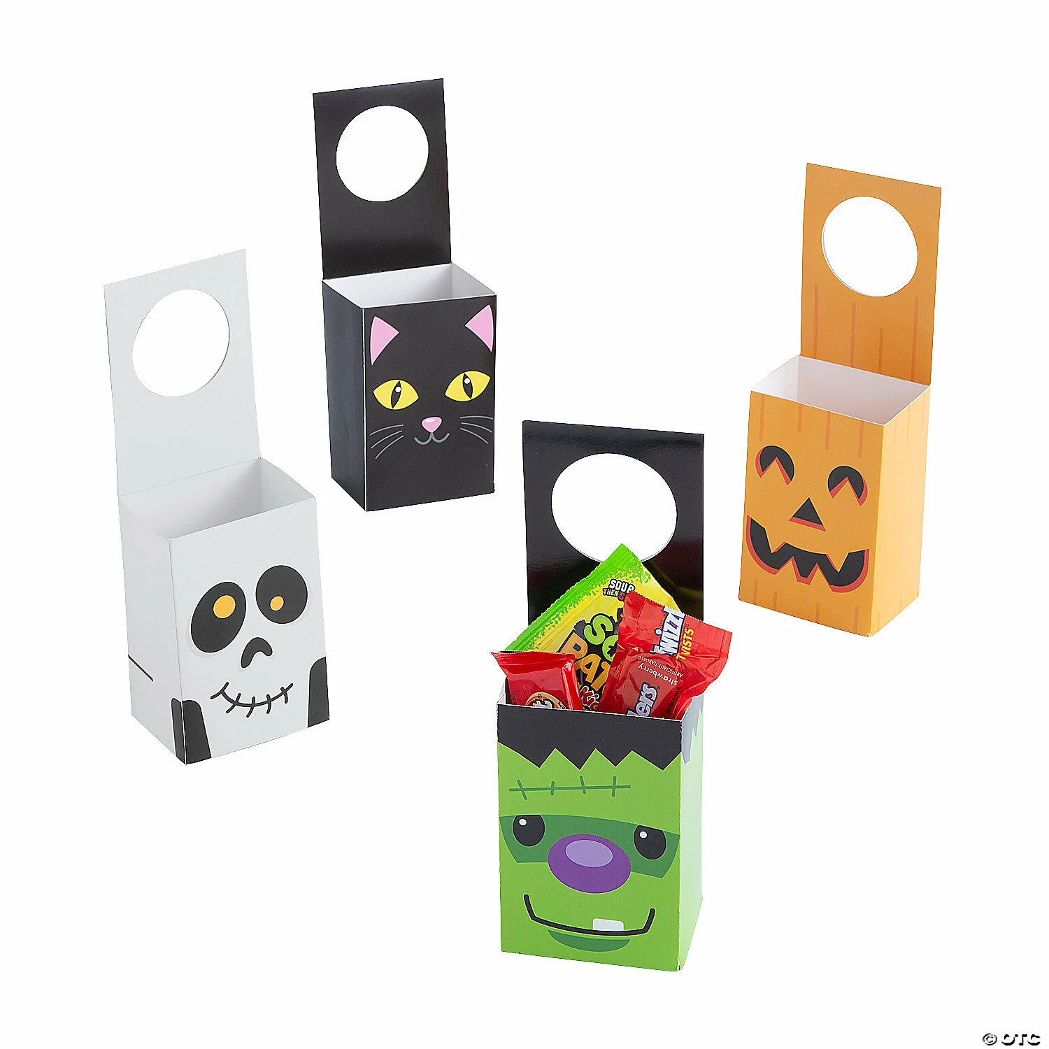 Best Sale ❤️ Halloween Door Hanger Treat Holders - 12 Pc. ⌛