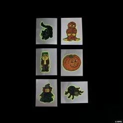 Cheapest 😍 Halloween Glow-in-the-Dark Temporary Tattoos - 72 Pc. 🔔