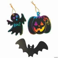 Outlet 🧨 Halloween Magic Color Scratch Ornaments - Makes 50 ✔️