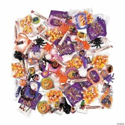 Cheap 🌟 Halloween Piñata Toy & 🍬 Candy Assortment - 100 Pc. ⌛