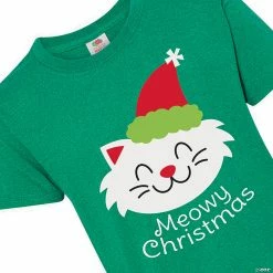 Brand new ⭐ Meowy 🎅 Christmas Youth T-Shirt 🔥