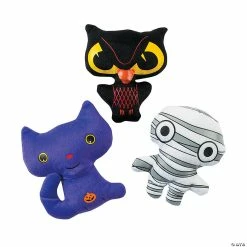 Brand new 🌟 Mini 💀 Halloween Stuffed Pillow Character Assortment - 12 Pc. 🛒