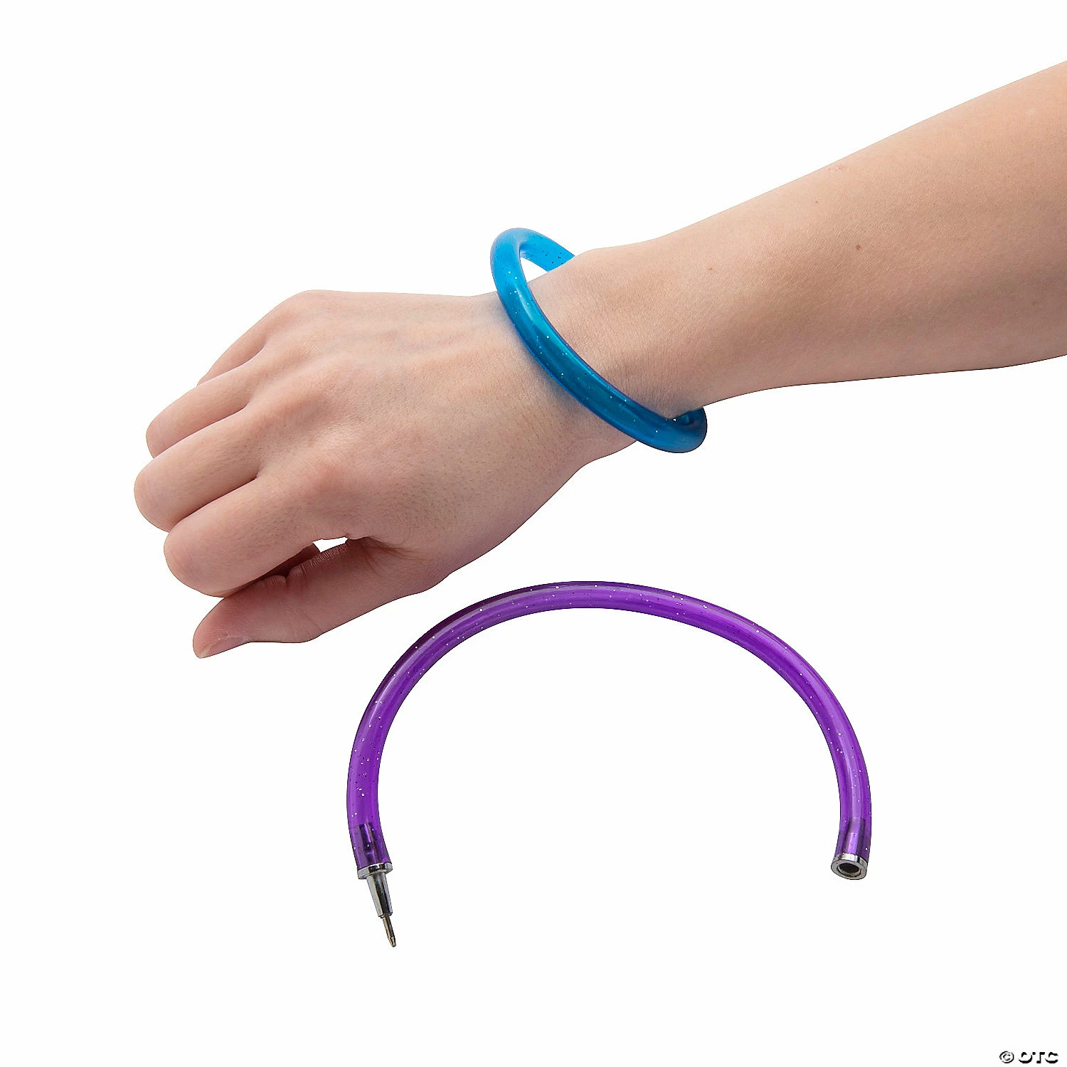 Buy โญ Neon Glitter Pen Bracelets with Animal Card for 24 ๐ - Image 2