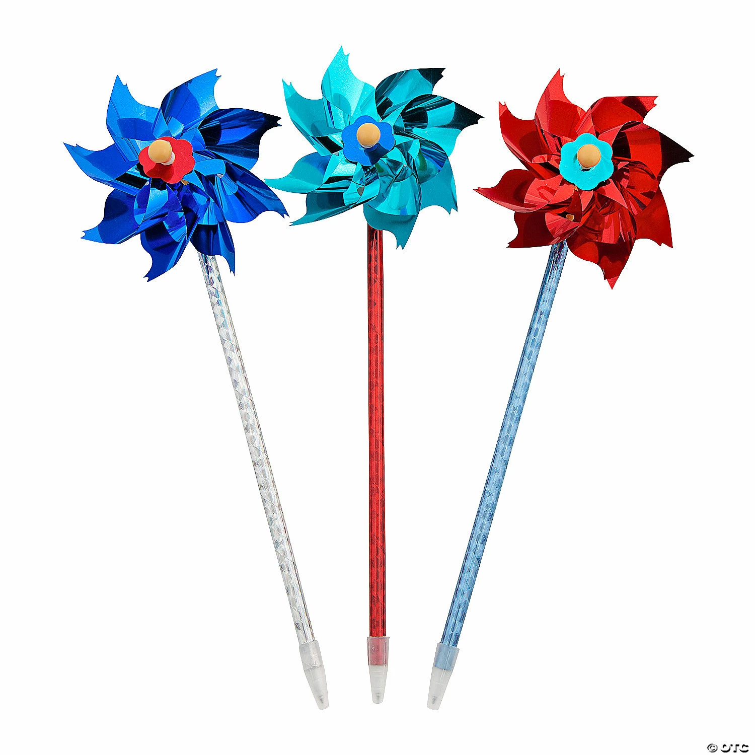 Buy ๐ฏ Patriotic Pinwheel Pens - 12 Pc. ๐