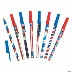 Flash Sale 😉 Patriotic Stick Pen Assortment - 72 Pc. 💯