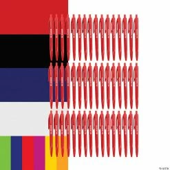 Outlet 🔥 Personalized Solid Color Retractable Pens - 48 Pc. 😀