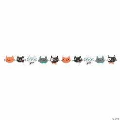 Best deal 🌟 Purr-Fect Party Cat Garland 🛒