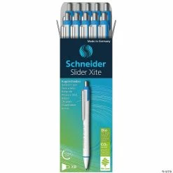 Best Sale 🔔 Rediform Slider Xite Environmental Retractable Ballpoint Pen, Black, Pack of 10 🧨