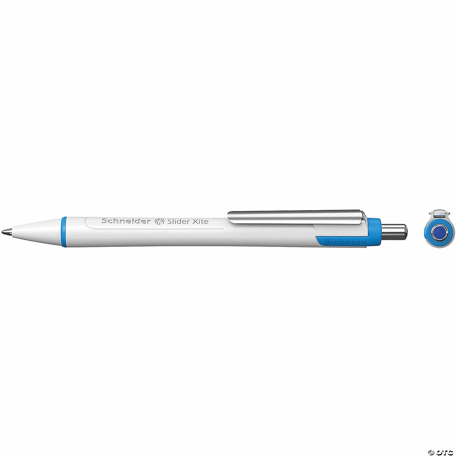 Brand new 😍 Rediform Slider Xite Environmental Retractable Ballpoint Pen, Blue, Pack of 10 ⭐ - Image 2