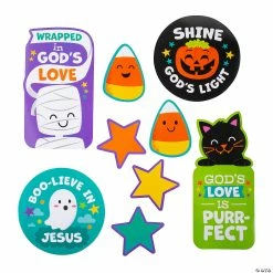 Budget 🥰 Religious 💀 Halloween Cutouts - 9 Pc. 🔥