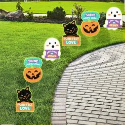 Best reviews of 👍 Religious 🧛 Halloween Sidewalk Yard Signs - 6 Pc. 🔥