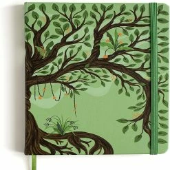 Flash Sale 🛒 Rileys & Co., 8" x 6", Tree of Life Journal Notebook, Unlined 120 Pages ✔️