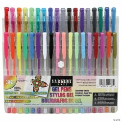 Top 10 🛒 Sargent Art Gel Pens, Assorted Colors, 36 Per Pack 👏