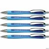 Deals 💯 Schneider Rave Retractable Ballpoint Pen, ViscoGlide Ink, 1.4 mm, Blue, Pack of 5 🤩
