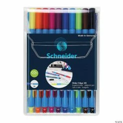 Best Pirce 🎉 Schneider Slider Edge XB Ballpoint Pen, Viscoglide Ink, 1.4 mm, 10-Color Assortment in Wallet 🥰