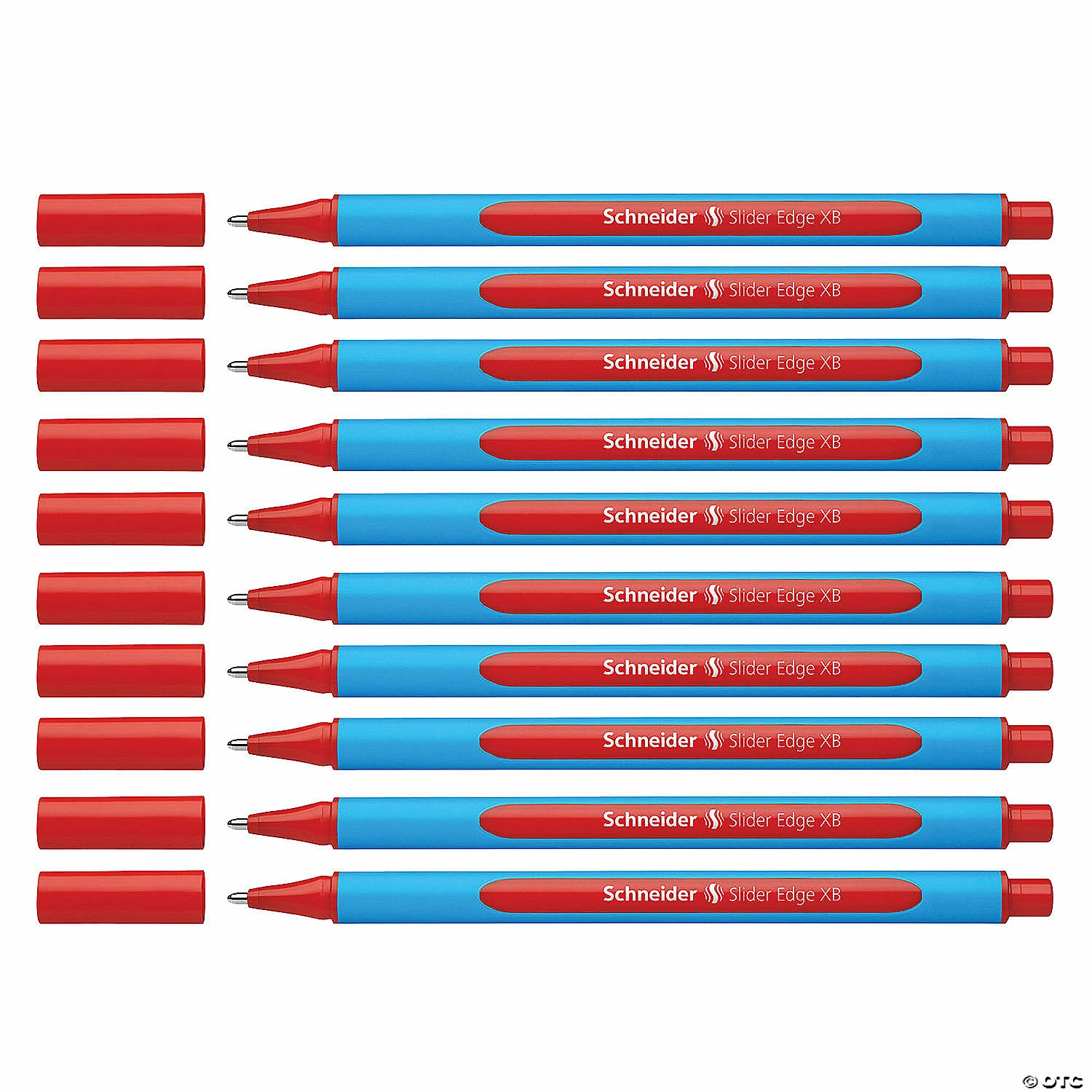 Best deal ๐ Schneider Slider Edge XB Ballpoint Pen, Viscoglide Ink, 1.4 mm, Red, Pack of 10 ๐