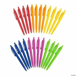 Brand new ✔️ Solid Color Retractable Pens - 24 Pc. 🧨