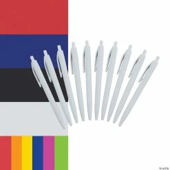 Best Sale ❤️ Solid Color Retractable Pens - 24 Pc. ⌛