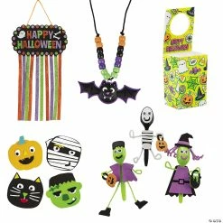 Budget 😀 Super 🧛 Halloween Craft Assortment - 60 Pc. ❤️