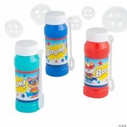 Flash Sale 🤩 Superhero Animal Bubble Bottles - 12 Pc. ⭐