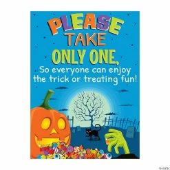 Brand new 🔥 Take One 💀 Halloween 🍬 Candy Door Sign ❤️