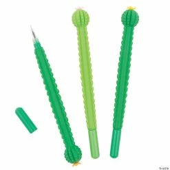 Promo 🥰 Textured Cactus Pens - 12 Pc. 🔔