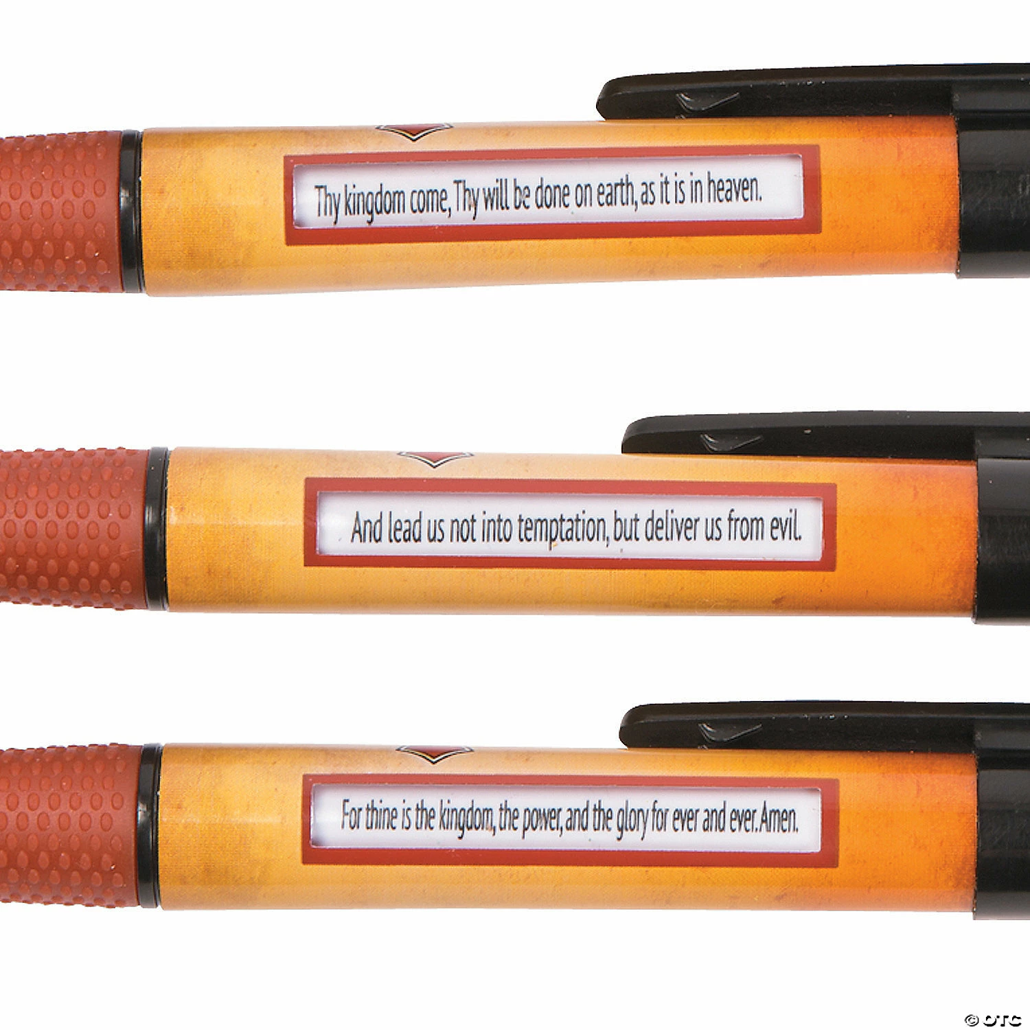 Flash Sale π The Lordβs Prayer Message Pens - 12 Pc. π - Image 2