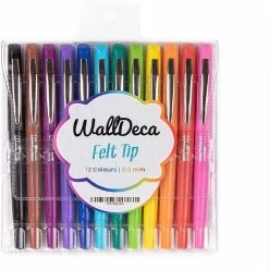 Hot Sale 💯 WallDeca Felt Tip Pens, Made for Everyday Writing, Journals, Notes and Doodling (12-Pack) 🎉