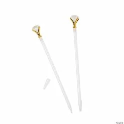 Brand new 😉 Wedding Pens with Diamond Toppers - 12 Pc. ⭐